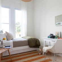 Interior de una habitación infantil pequeña: elección de color, estilo, decoración y muebles (70 fotos)-5