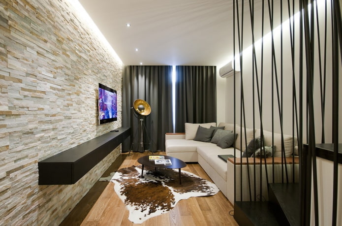 Cómo terminar una sala de estar pequeña