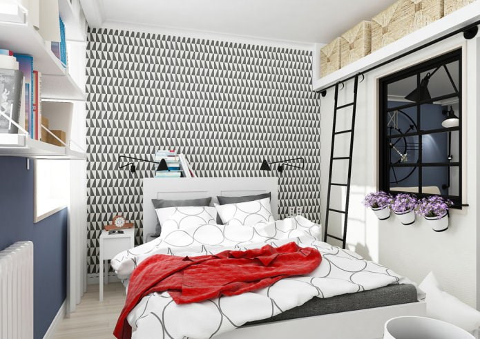 Diseño de un pequeño estudio de 25 m².