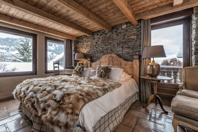 Diseño de techo estilo chalet