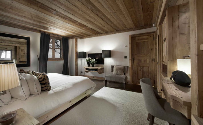 Diseño de techo estilo chalet