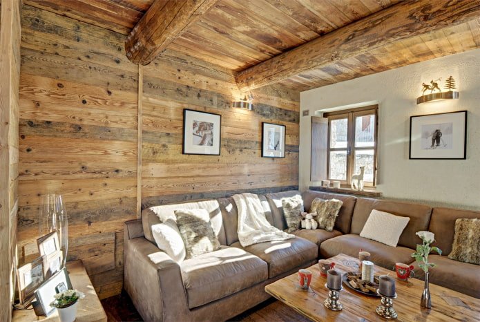 Diseño de techo estilo chalet