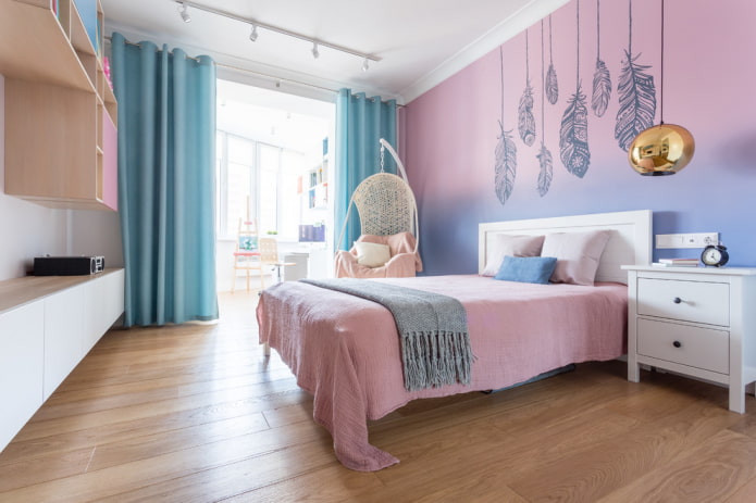 pink and turquoise children's