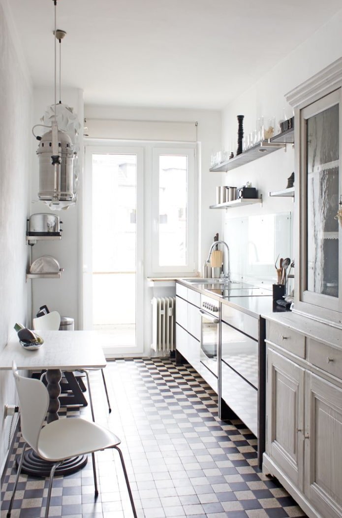 Juego de cocina recto
