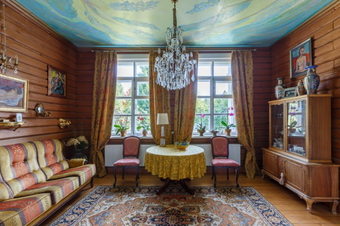 cortinas al estilo ruso