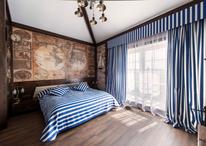 cortinas de estilo marinero