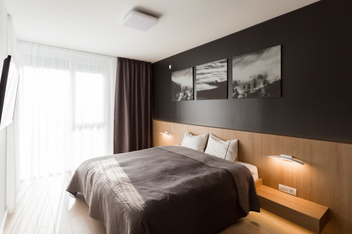 cortinas de un solo lado en el interior