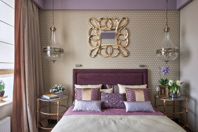 Dormitorio de estilo oriental