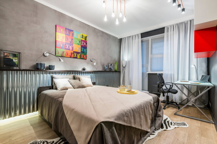 Dormitorio de estilo Art Nouveau