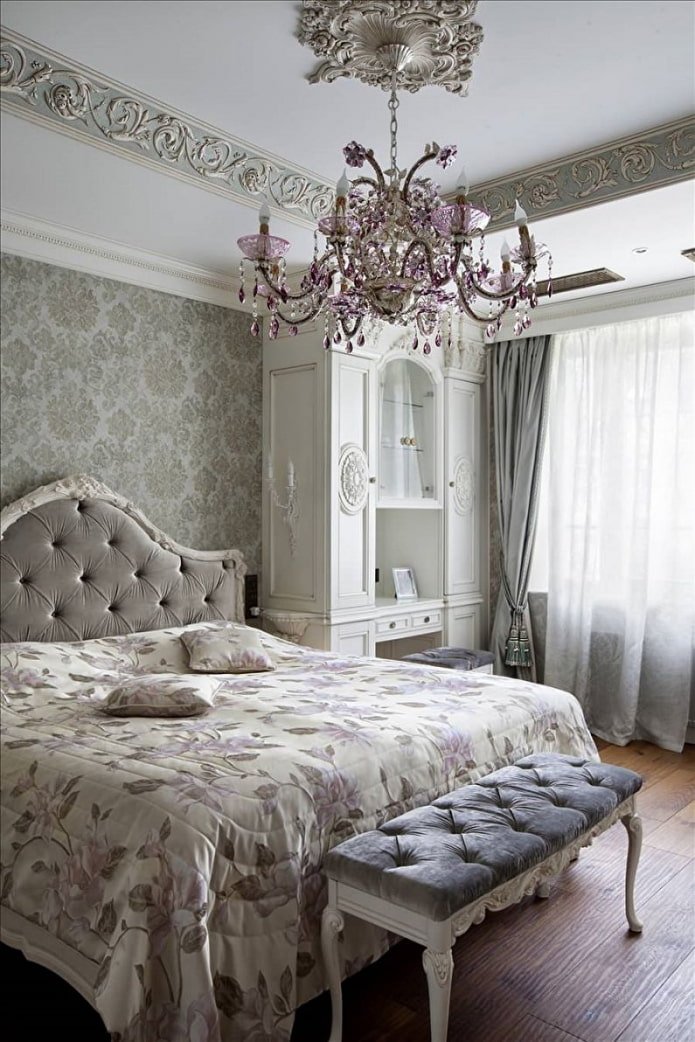 Diseño de dormitorio clásico