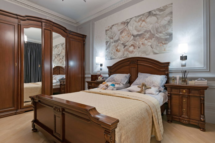 Dormitorio de estilo clásico