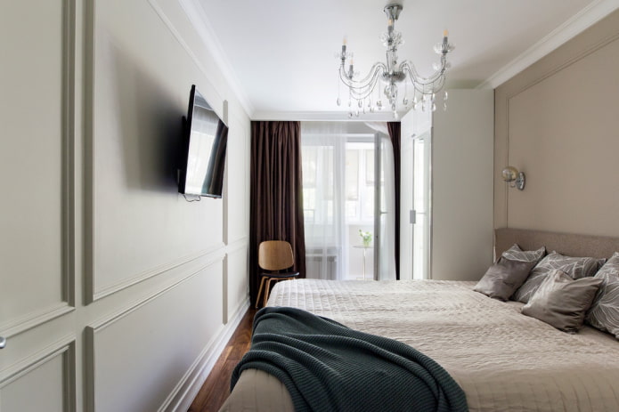 diseño de dormitorio de 9 metros cuadrados