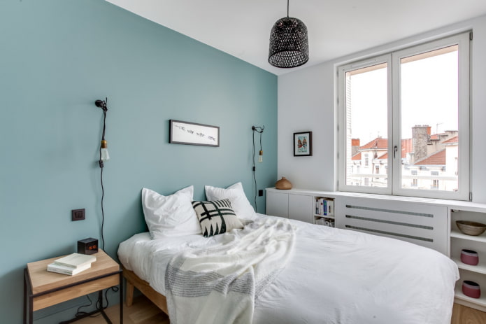 dormitorio de 9 plazas en estilo escandinavo