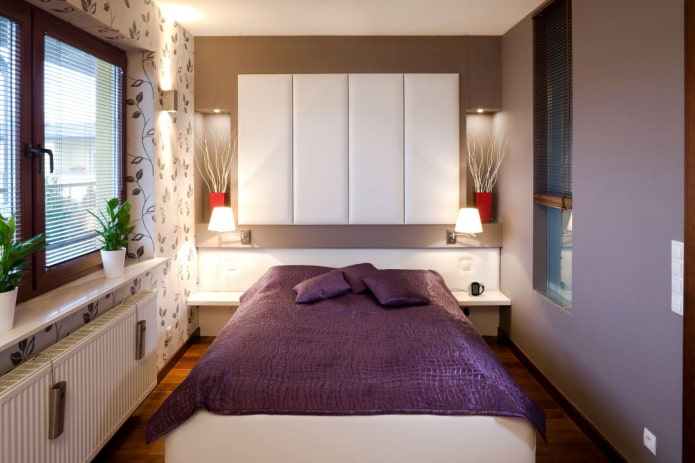 disposición del dormitorio de 9 plazas