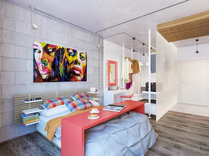 diseño de una habitación para niña