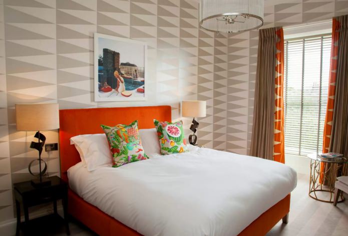 combinación de colores gris-naranja