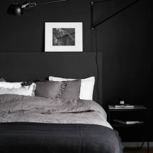 Diseño de paredes de dormitorio: selección de colores, opciones de acabado, 130 fotos del interior-1