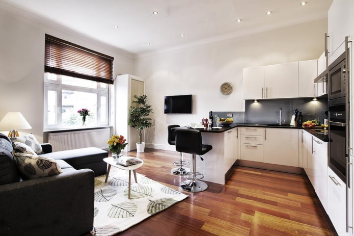 Estudio de 22 m²