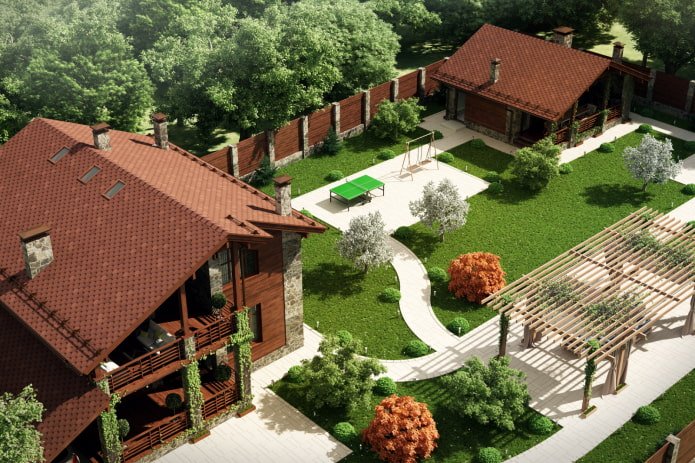 Diagrama de parcela de 10 acres