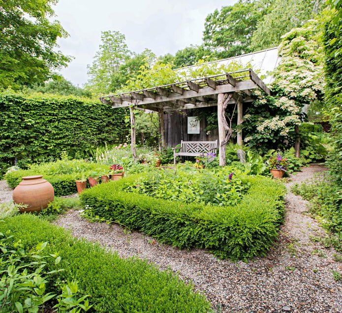 Pérgola en el diseño del paisaje