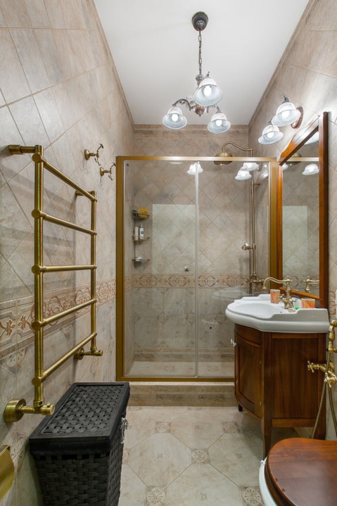 Bañera de estilo clásico