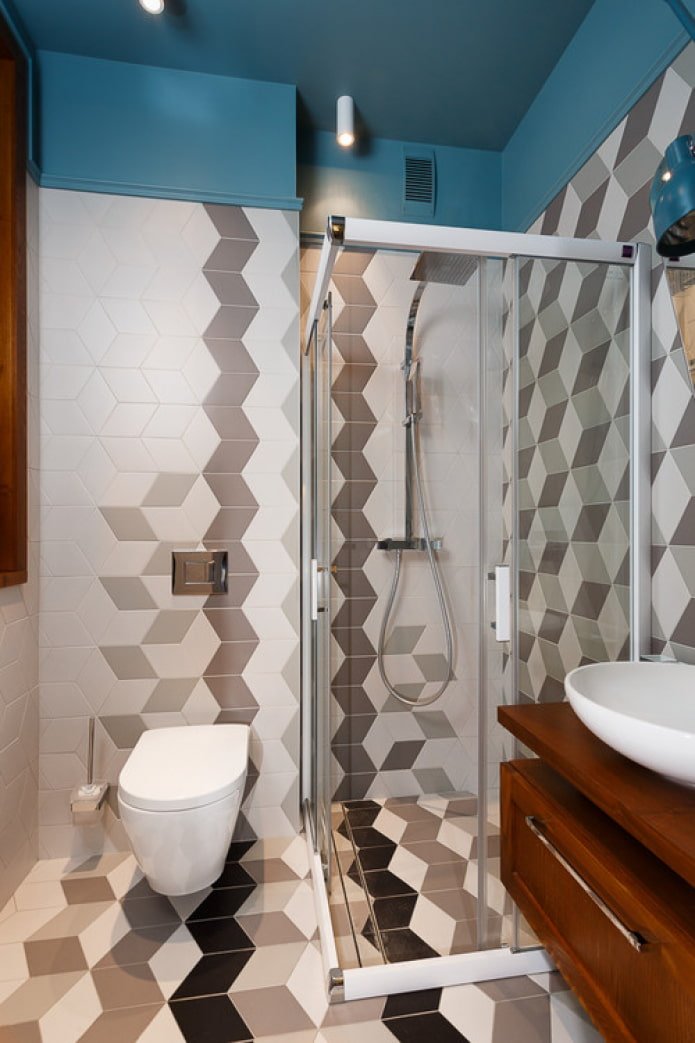 azulejos en el baño