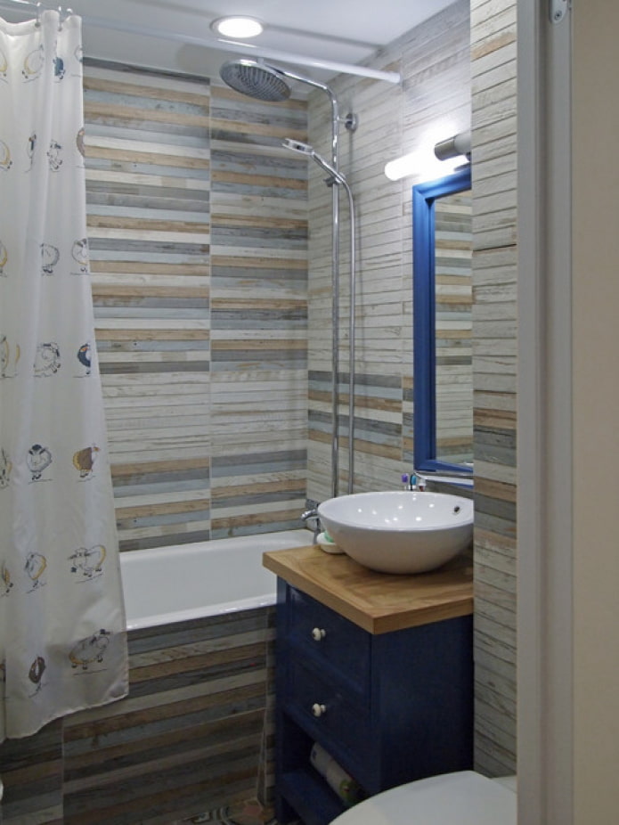 muebles de baño azules