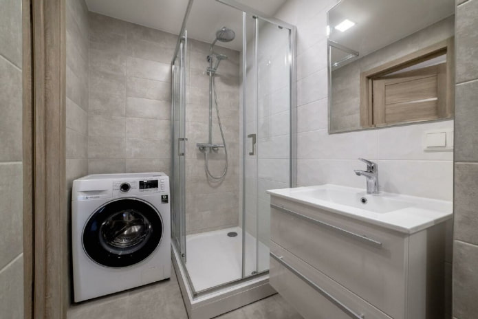 baño claro
