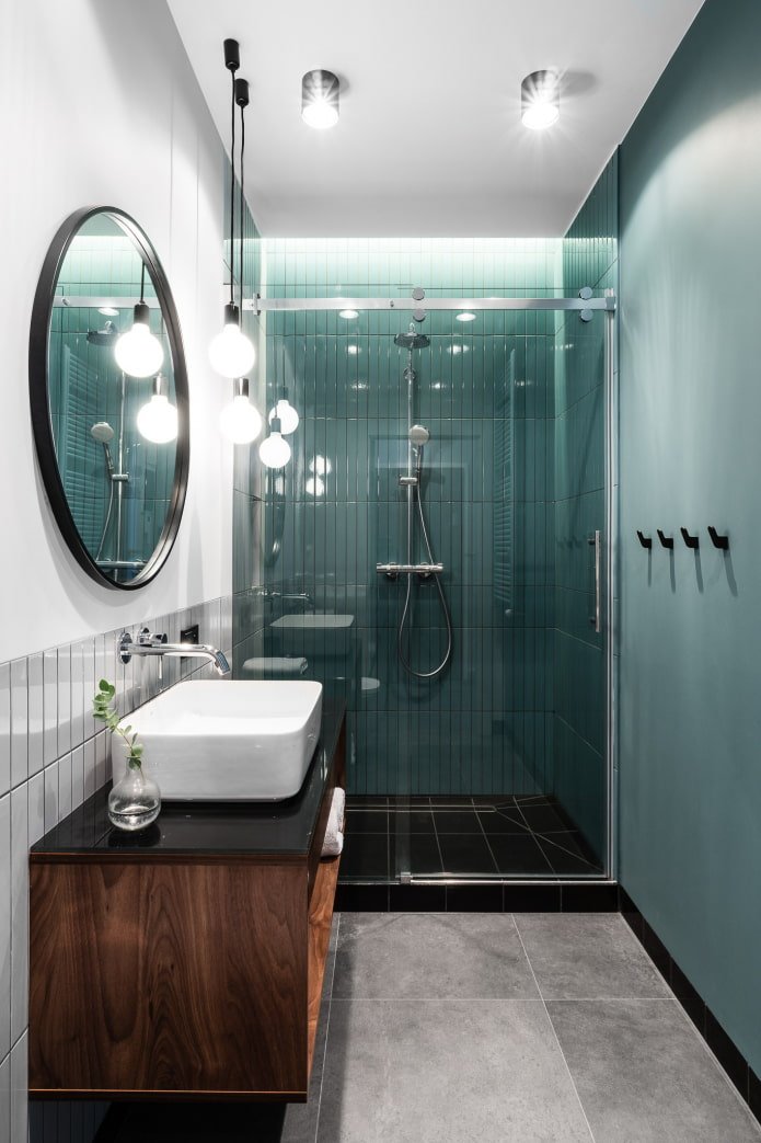Baño de estilo moderno