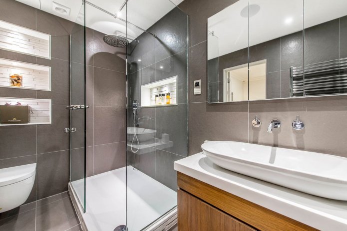 baño con ducha