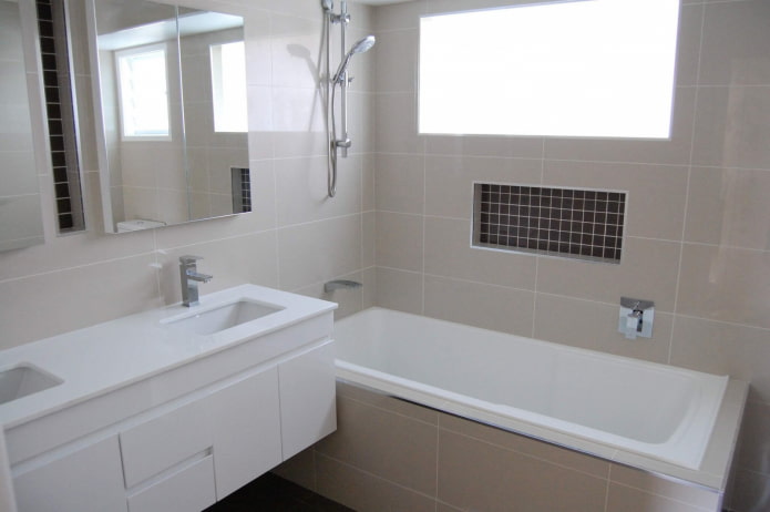 baño en una Khrushchevka