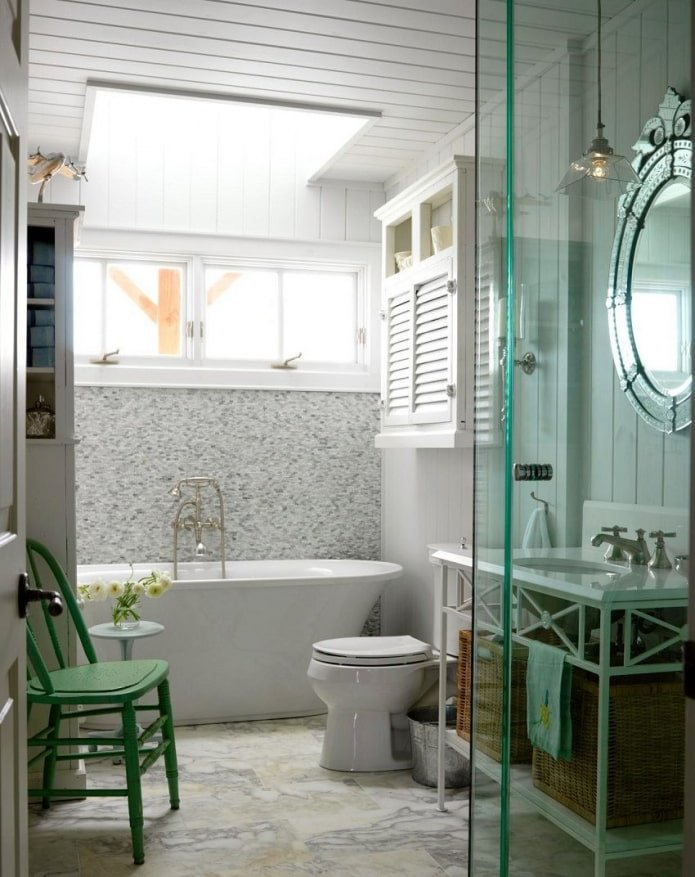 Baño luminoso