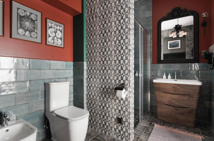 baño de colores