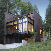 Casas con ventanas panorámicas: 70 mejores fotos y soluciones inspiradoras-18