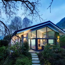 Casas con ventanas panorámicas: 70 mejores fotos y soluciones inspiradoras-21