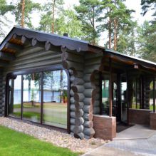 Casas con ventanas panorámicas: 70 mejores fotos y soluciones inspiradoras y soluciones-4