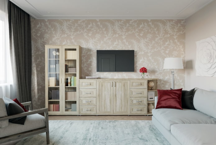 muebles claros para el salón