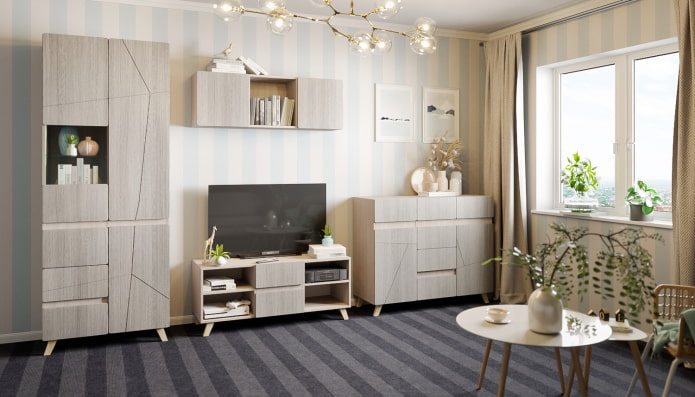 conjunto de muebles para el recibidor