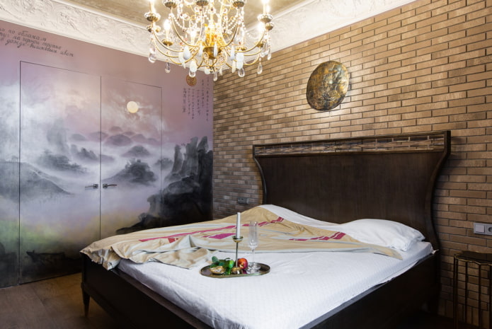 Puertas con estampado en el interior de estilo loft