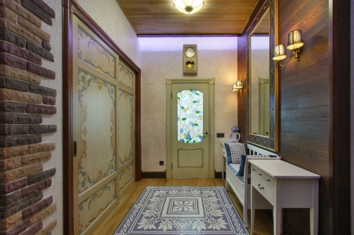 Puertas interiores de estilo provenzal