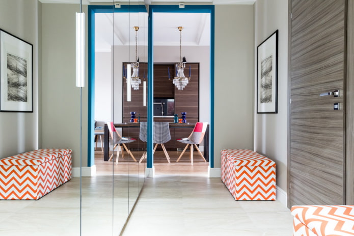Puerta alta en el interior