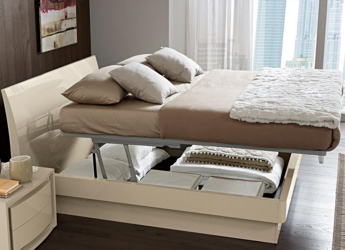 modelo doble con mecanismo elevable en el interior