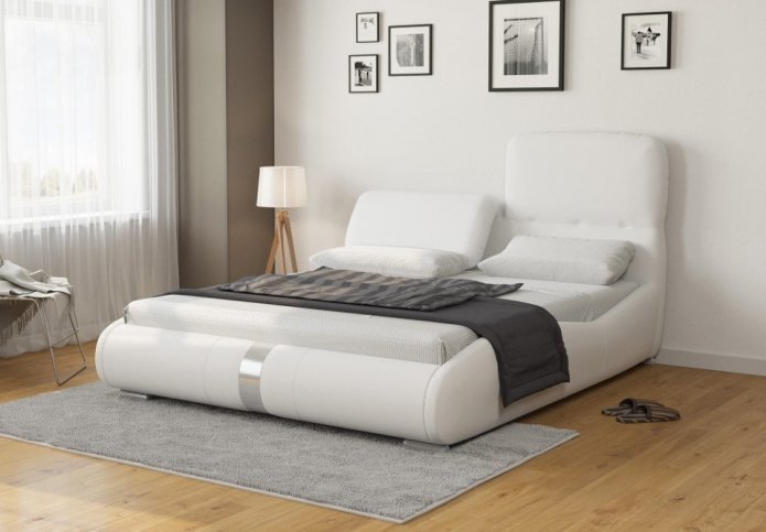 Modelo doble con reposacabezas en el interior