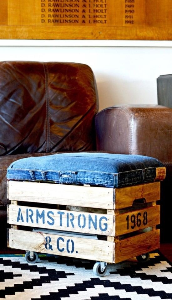 Asiento en una caja