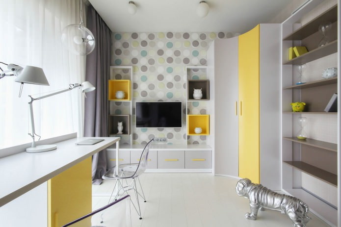 Papel pintado para la habitación de un adolescente