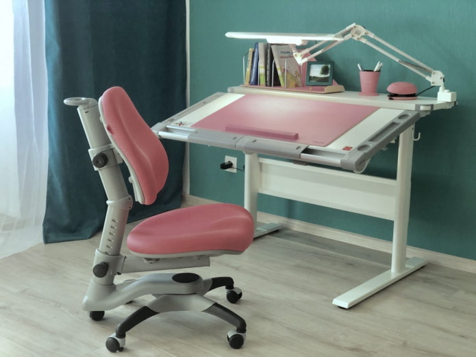 escritorio infantil ergonómico