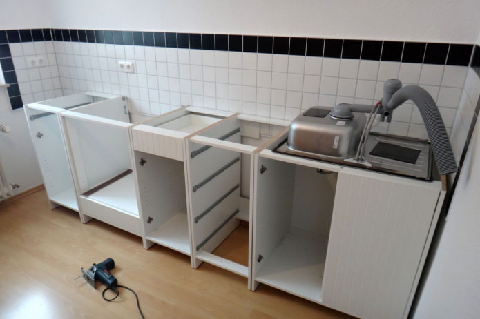 instalación de armarios de cocina