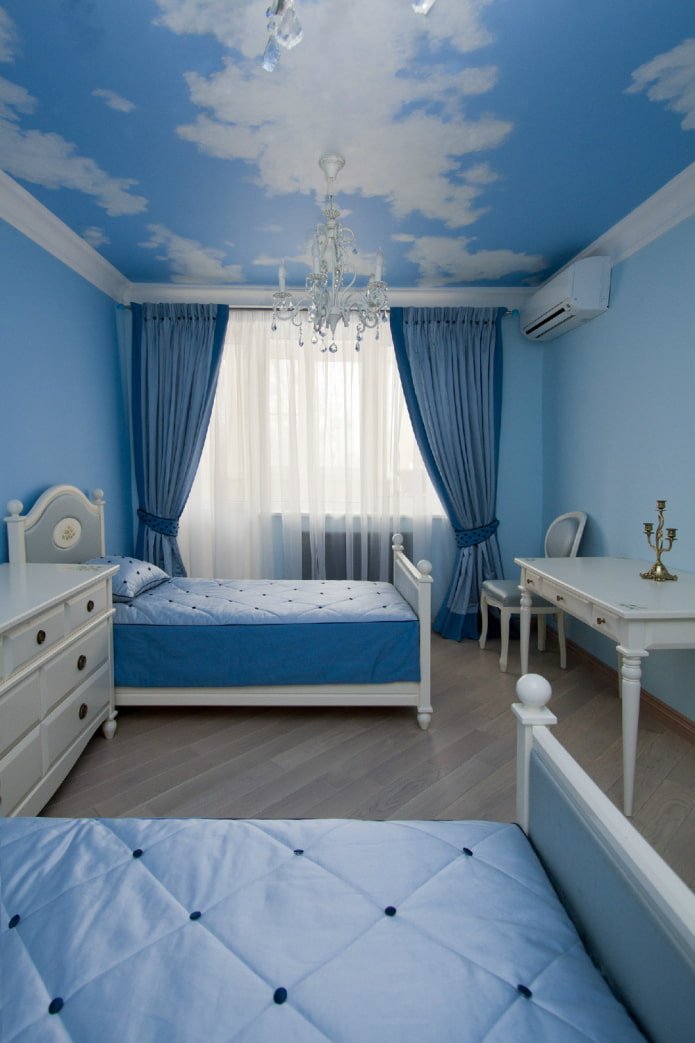 Renovación de estilo europeo de una habitación infantil