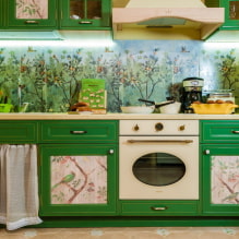Opciones de acabado y diseño de delantales de cocina-2