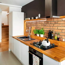 Opciones para el acabado de delantales de cocina y características de diseño-5